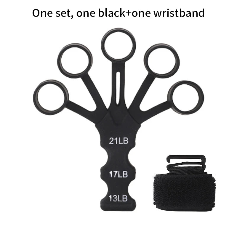 Silicone Hand Strengthening and Finger Exercise Tool for Arthritis Relief and Grip Enhancement